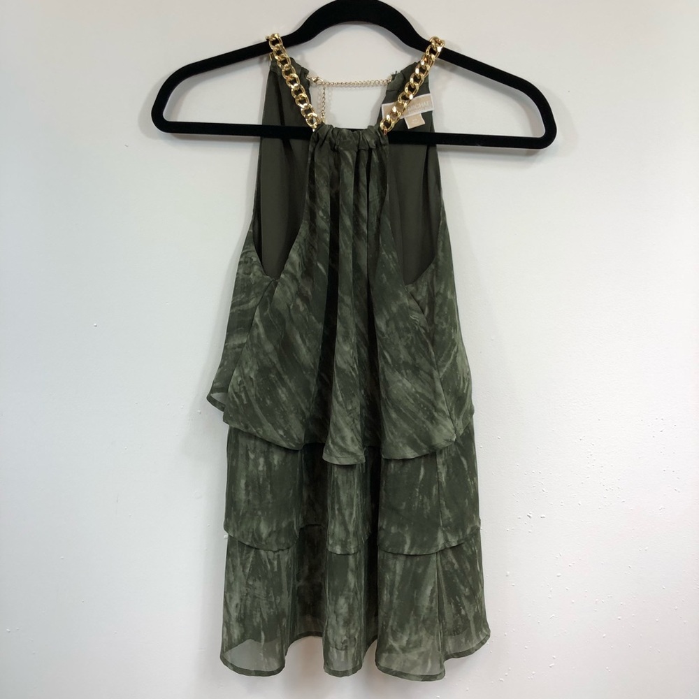 Michael Kors Gold Chain Halter XS